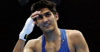 विजेंदर सिंह की फाइल फोटो