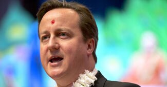 ब्रिटेन के प्रधानमंत्री डेविड कैमरन