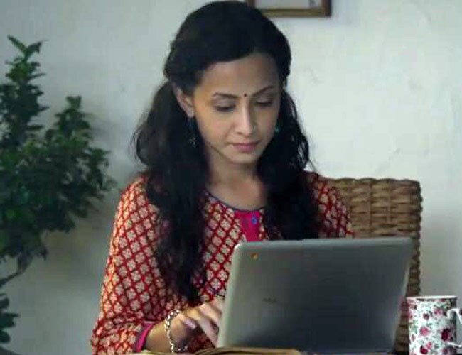 गूगल इंडिया के नए ऐड का एक स्टिल