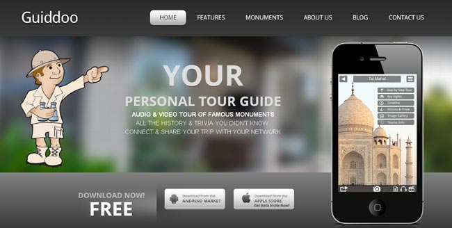 Guiddoo मोबाइल एप