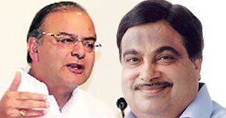 अरुण जेटली और नितिन गडकरी
