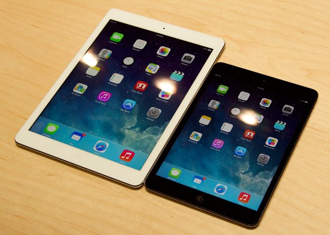 आईपैड एयर और रेटिना डिस्‍प्‍ले वाले आईपैड मिनी की एक झलक...