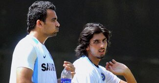 जहीर खान और ईशांत शर्मा