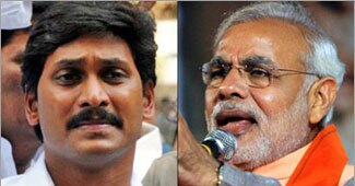 जगनमोहन रेड्डी और नरेंद्र मोदी