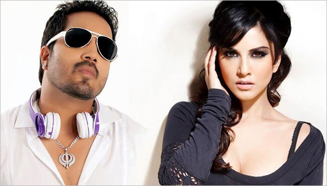 मिका सिंह और सनी लियोन