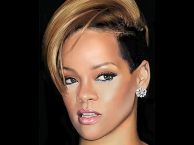 फिंगर पेंटिंग का बेजोड़ नमूना...