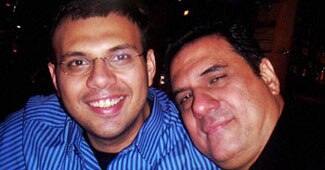 बोमन इरानी और उनका बेटा दानिश इरानी