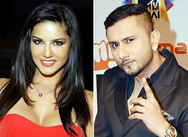 सनी लियोन और हनी सिंह