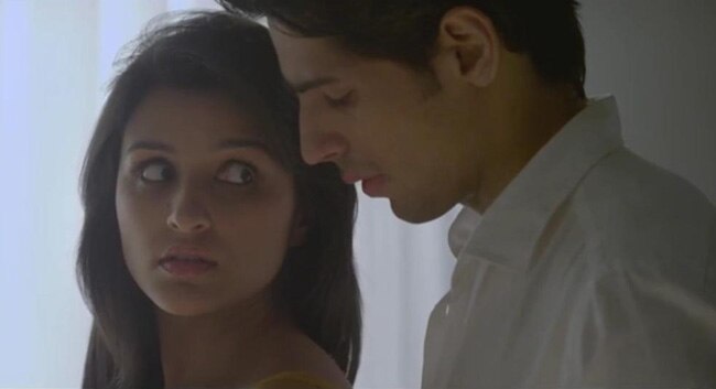 हंसी तो फंसी के गाने जहनसीब का एक सीन