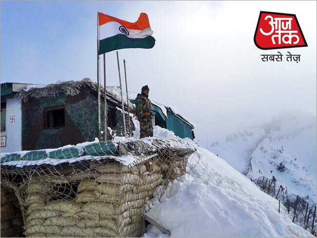 LoC: -20 डिग्री तापमान में देश की रक्षा करते जवान