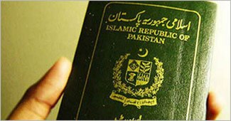 पाकिस्‍तानी पासपोर्ट