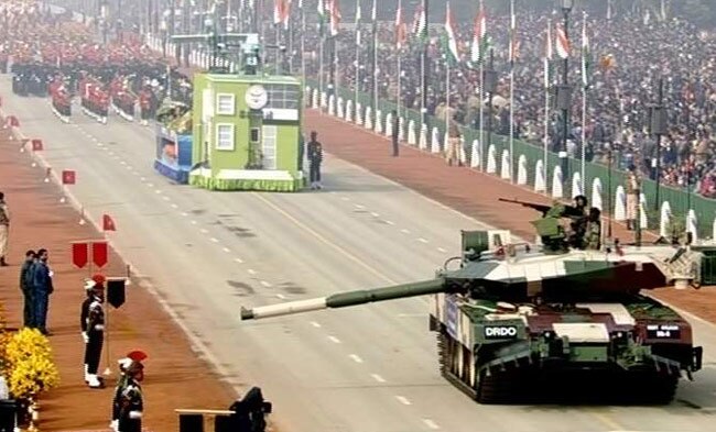 गणतंत्र दिवस पर राजपथ पर भारत ने दिखाई ताकत