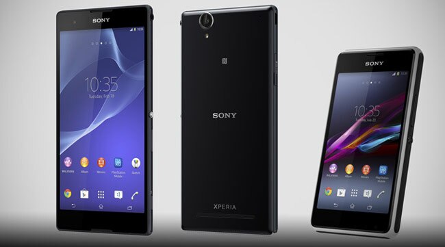 Sony Xperia T2 Ultra, Xperia E1 smartphones