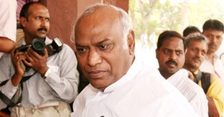 मल्लिकार्जुन खड़गे की फाइल फोटो