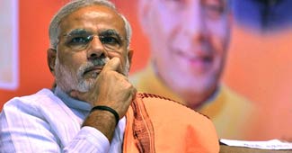 बीजेपी के प्रधानमंत्री पद के उम्मीदवार नरेंद्र मोदी