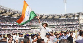 विदाई टेस्‍ट के बाद सचिन तेंदुलकर