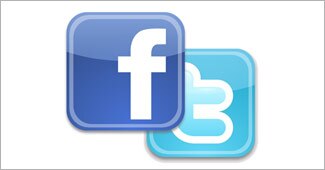 Facebook twitter