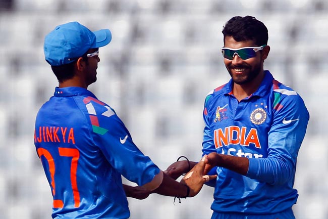 रवींद्र जडेजा ने लिए 4 विकेट