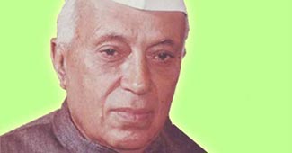 भारत के पूर्व प्रधानमंत्री जवाहर लाल नेहरू