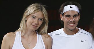 शारापोवा और नडाल