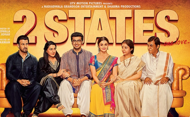 फिल्म 'टू स्टेट्स' का पोस्टर