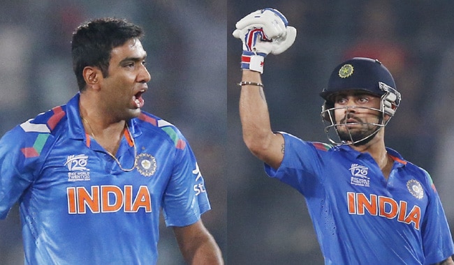 आर अश्विन और विराट कोहली