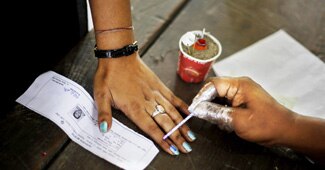 असम में पहले दौर की वोटिंग