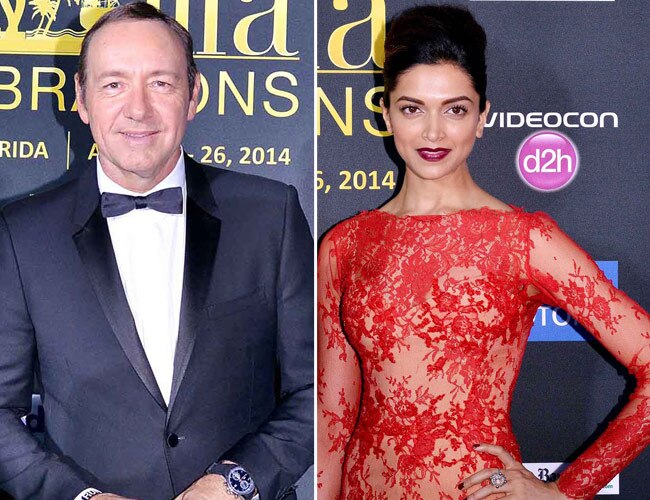 केविन स्पेसी के साथ दीपिका पादुकोण