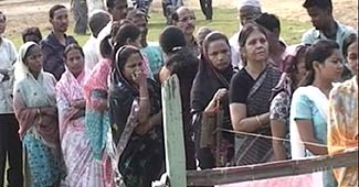 पहले चरण के लिए वोटिंग जारी