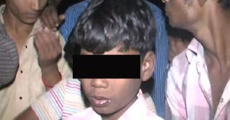 मृतक रेखा का छोटा बेटा