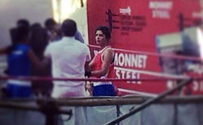 दो हफ्तों से लगातार प्रियंका कर रही हैं फिल्म 'मैरी कॉम' की शूटिंग