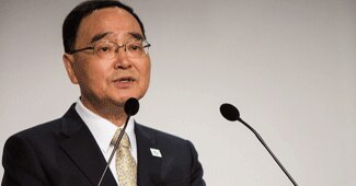 दक्षिण कोरिया के प्रधानमंत्री चुंग हांग-वॉन