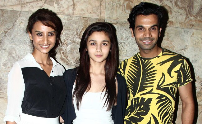 आलिया भट्ट, राजकुमार राव और पत्रलेखा