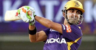 केकेआर के कप्तान गौतम गंभीर