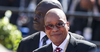 दक्षिण अफ्रीका के राष्ट्रपति जैकब जुमा