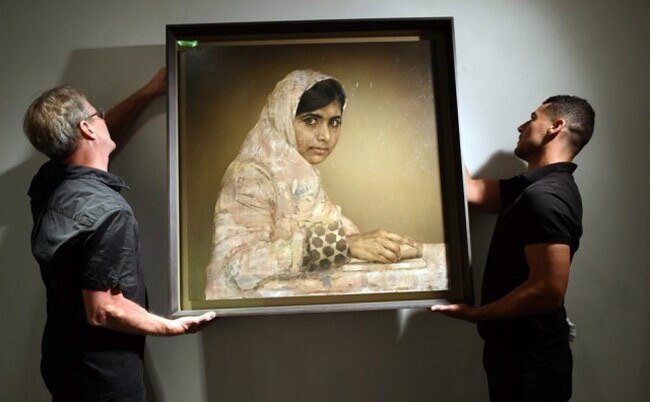 यह पोट्रेट 60 लाख रुपये में नीलाम हुआ