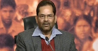 बीजेपी प्रवक्ता मुख्तार अब्बास नकवी