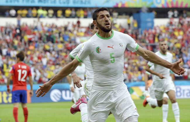 मैच में पूरी तरह छाए रहे अल्‍जीरिया के खिलाड़ी