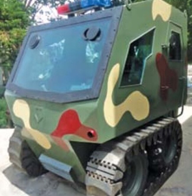 आतंकवाद निरोधी वाहन ATV1 की पहली तस्‍वीर