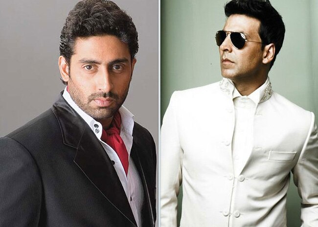 अभिषेक बच्‍चन और अक्षय कुमार