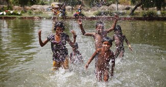 उत्तर भारत में गर्मी