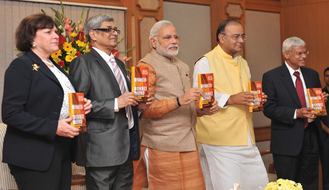 Narendra Modi at book launch