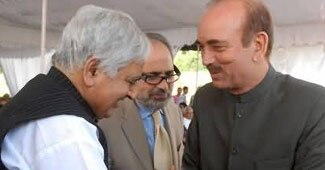 मुफ्ती मोहम्मद सईद के साथ गुलाम नबी आजाद