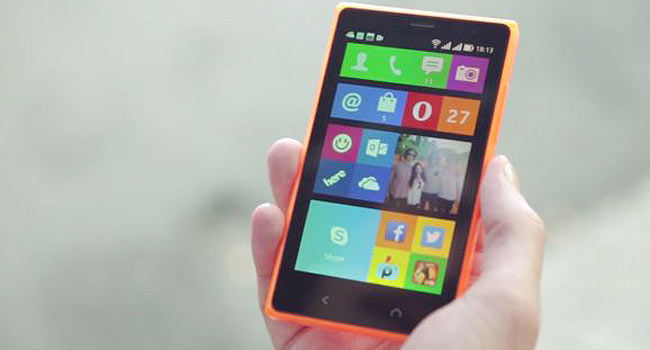 4.3 इंच की है नोकिया X2 की स्क्रीन