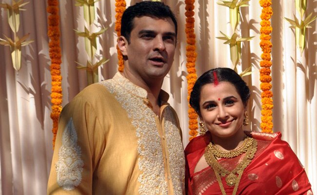 विद्या बालन अपने पति और यूटीवी के सीईओ सिद्धार्थ रॉय कपूर के साथ