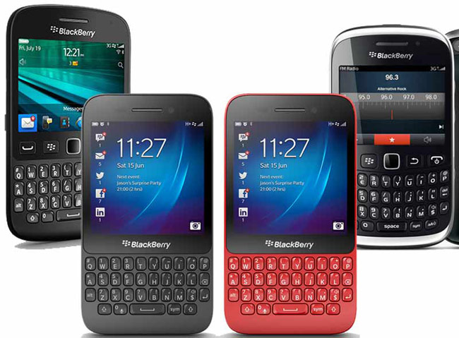 Blackberry Phones की कीमतें घटीं