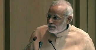 ICAR में संबोधित करते प्रधानमंत्री नरेंद्र मोदी