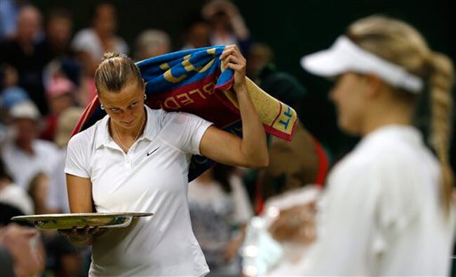 विम्बलडन का खिताब जीतने के बाद पेट्रा क्विटोवा