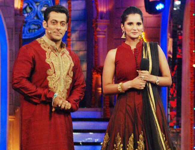 सलमान खान और सानिया मिर्जा