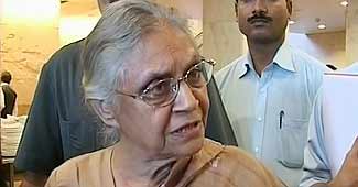 केरल की राज्यपाल शीला दीक्षित